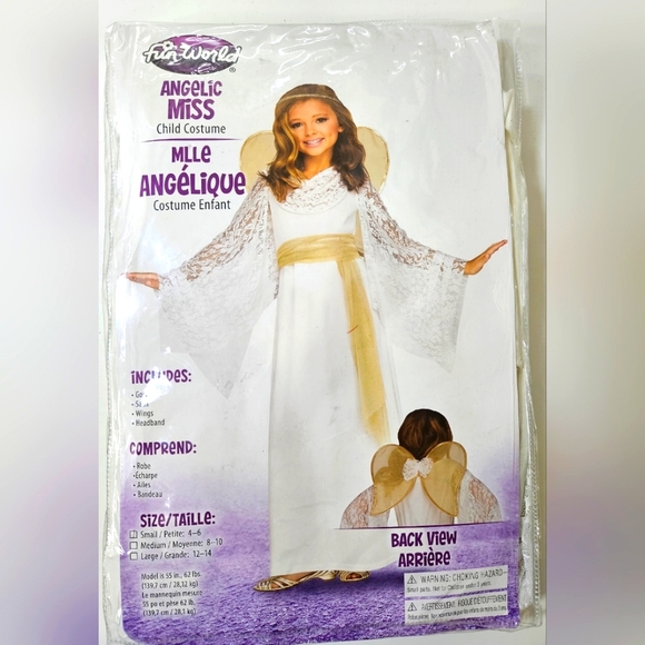 Halloween Angelic Miss Children's Costume - size Small (4-6) - Picture 2 of 8